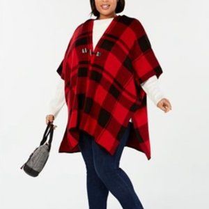 Tommy Hilfiger buffalo plaid wrap 3X